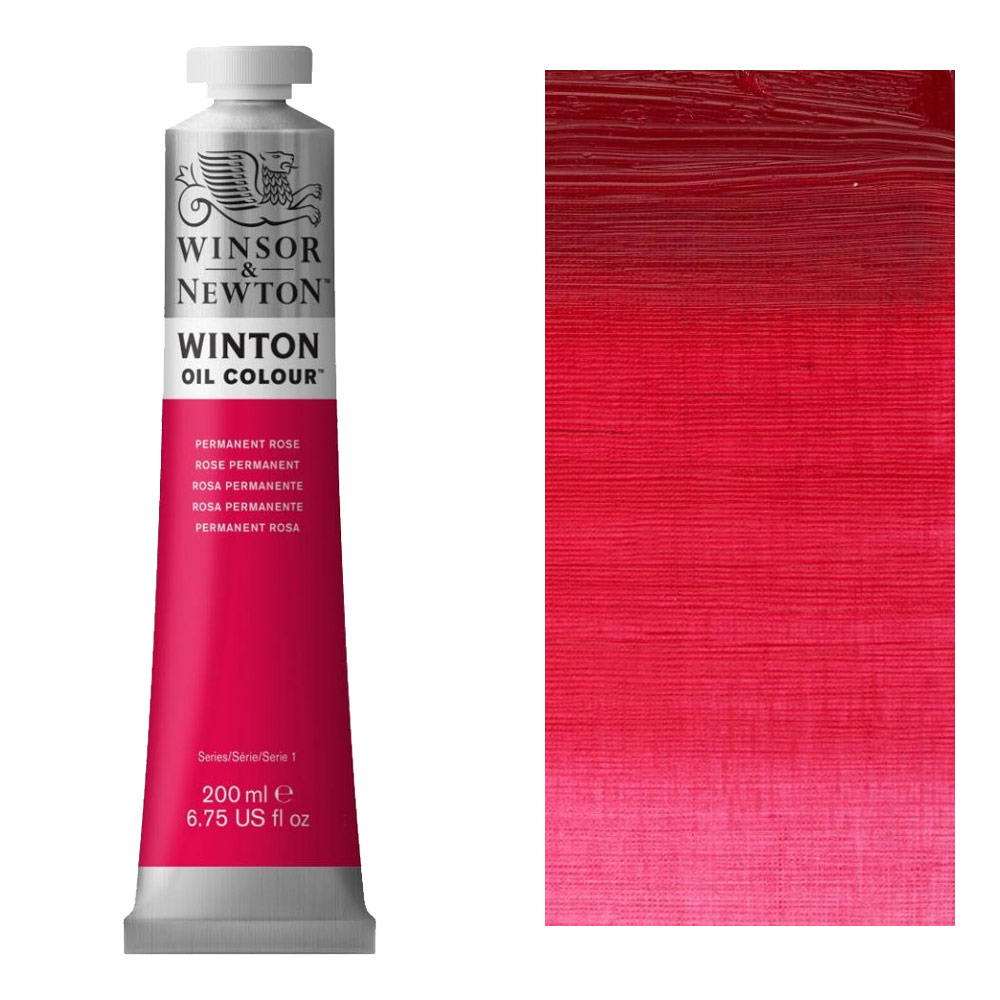 Winsor & Newton Winton Oil Colour 200ml Permanent Rose