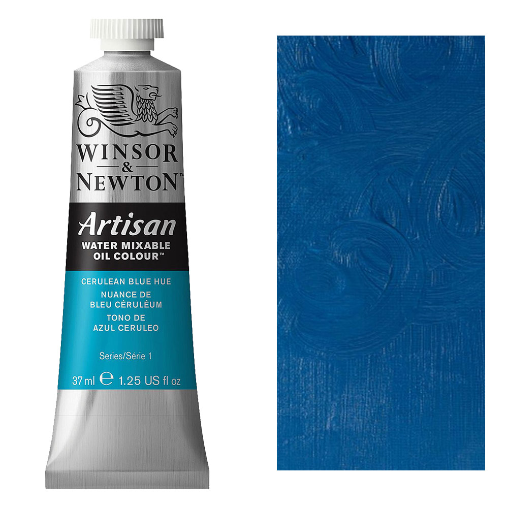 Winsor & Newton Artisan Water Mixable Oil 37ml Cerulean Blue Hue