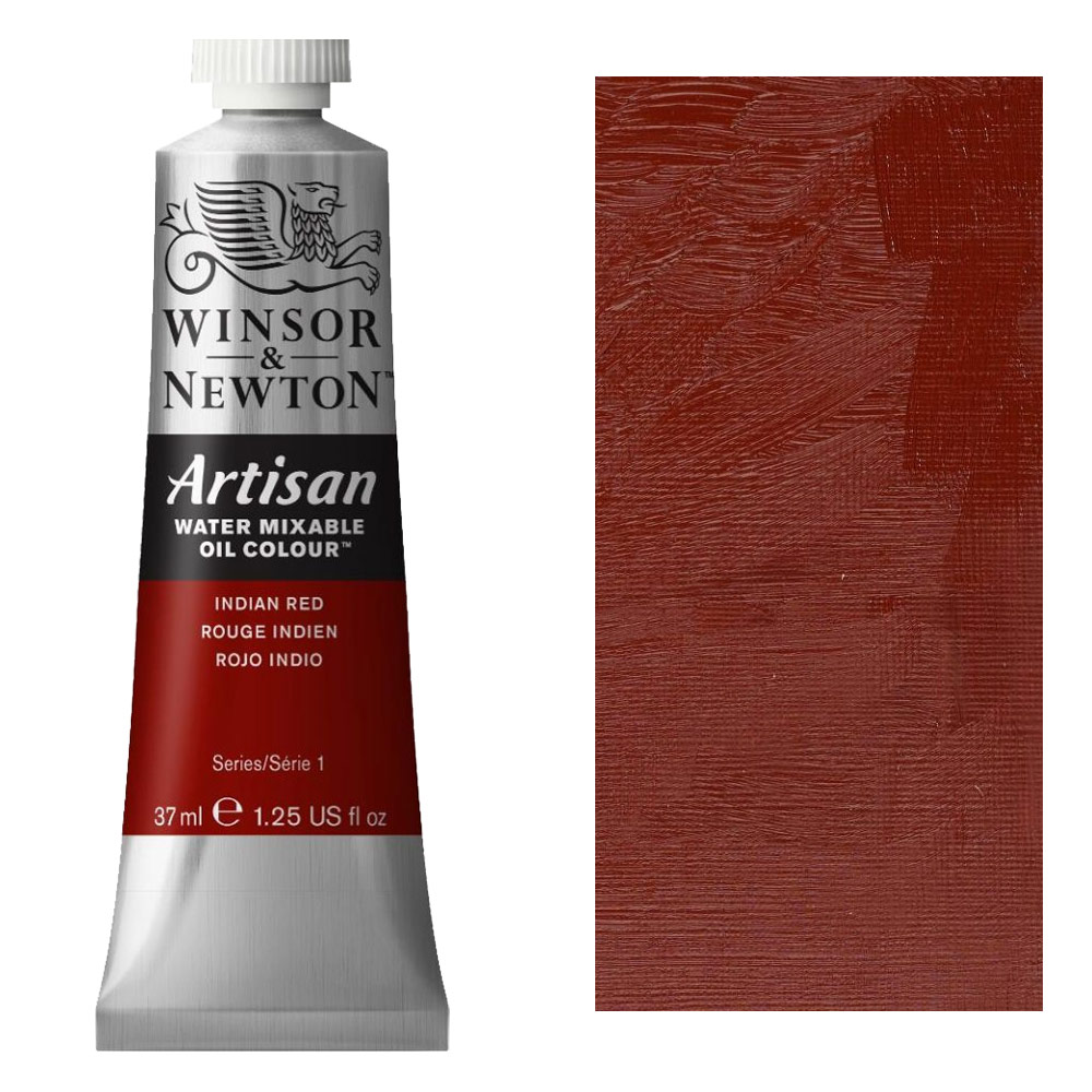 Winsor & Newton Artisan Water Mixable Oil 37ml Indian Red