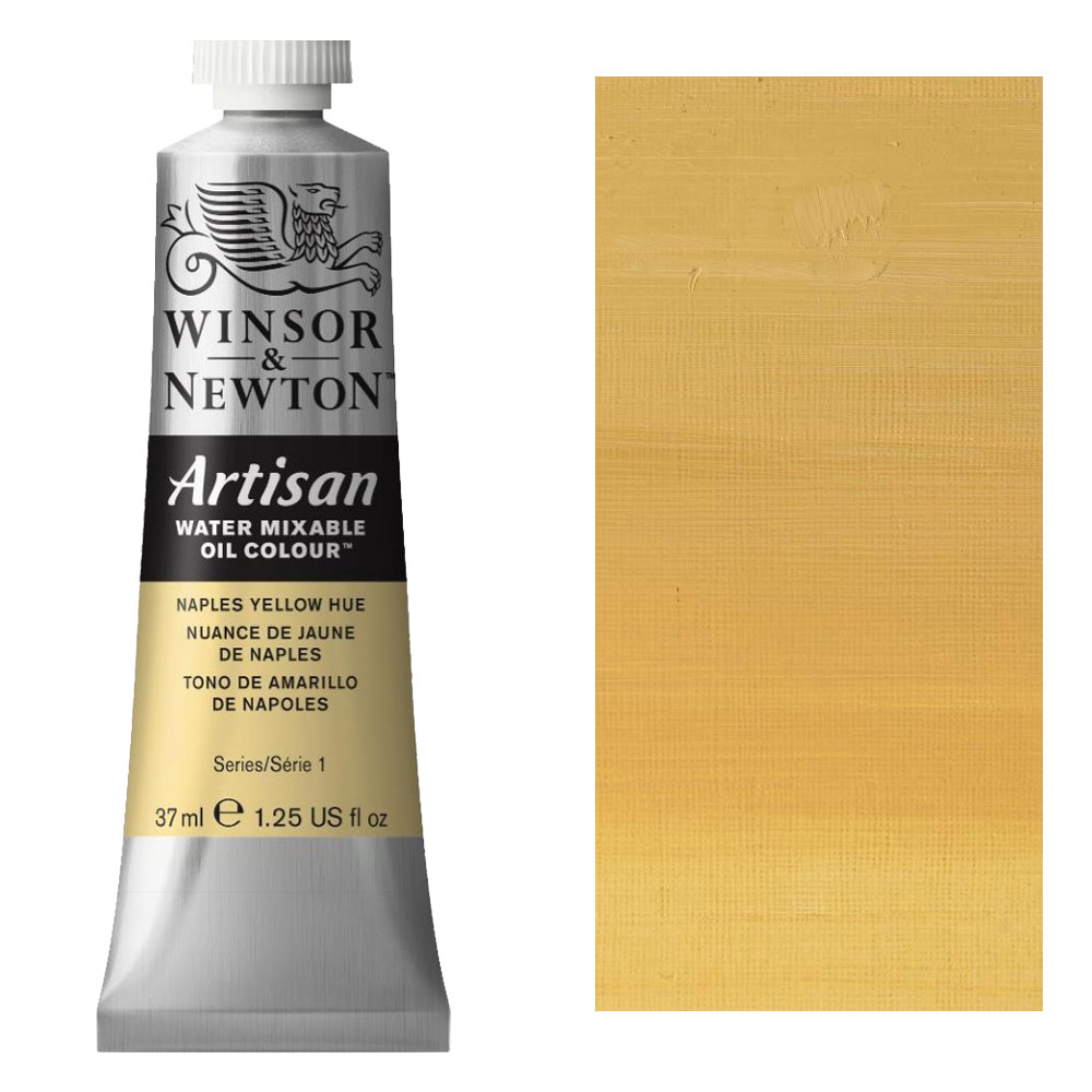 Winsor & Newton Artisan Water Mixable Oil 37ml Naples Yellow Hue