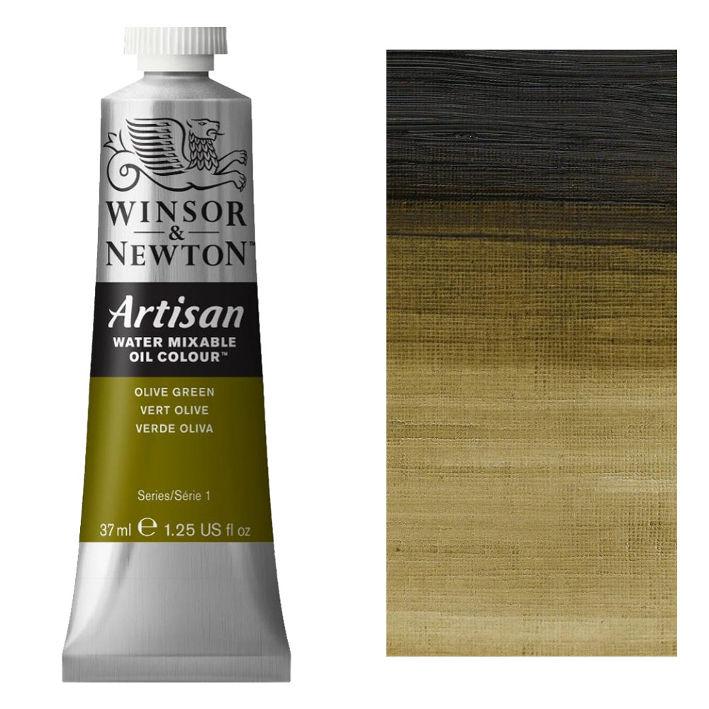 Winsor & Newton Artisan Water Mixable Oil 37ml Olive Green