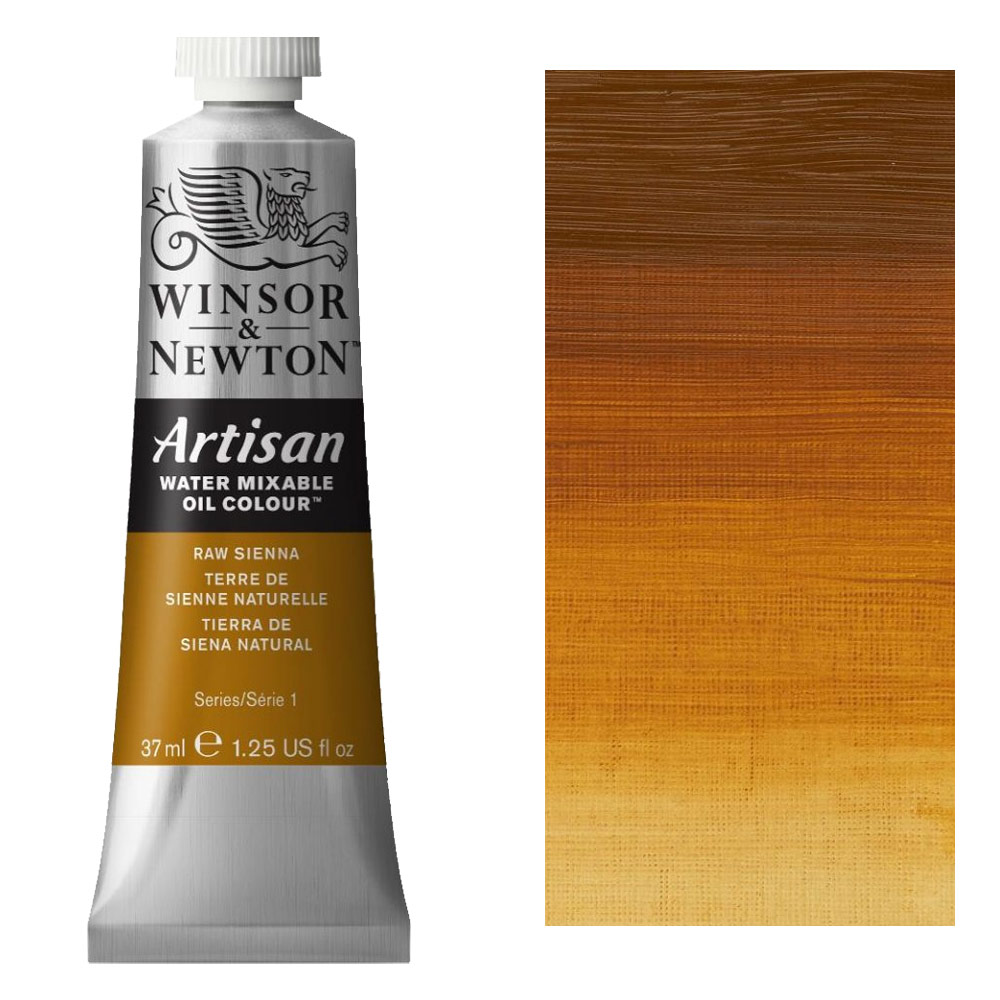 Winsor & Newton Artisan Water Mixable Oil 37ml Raw Sienna