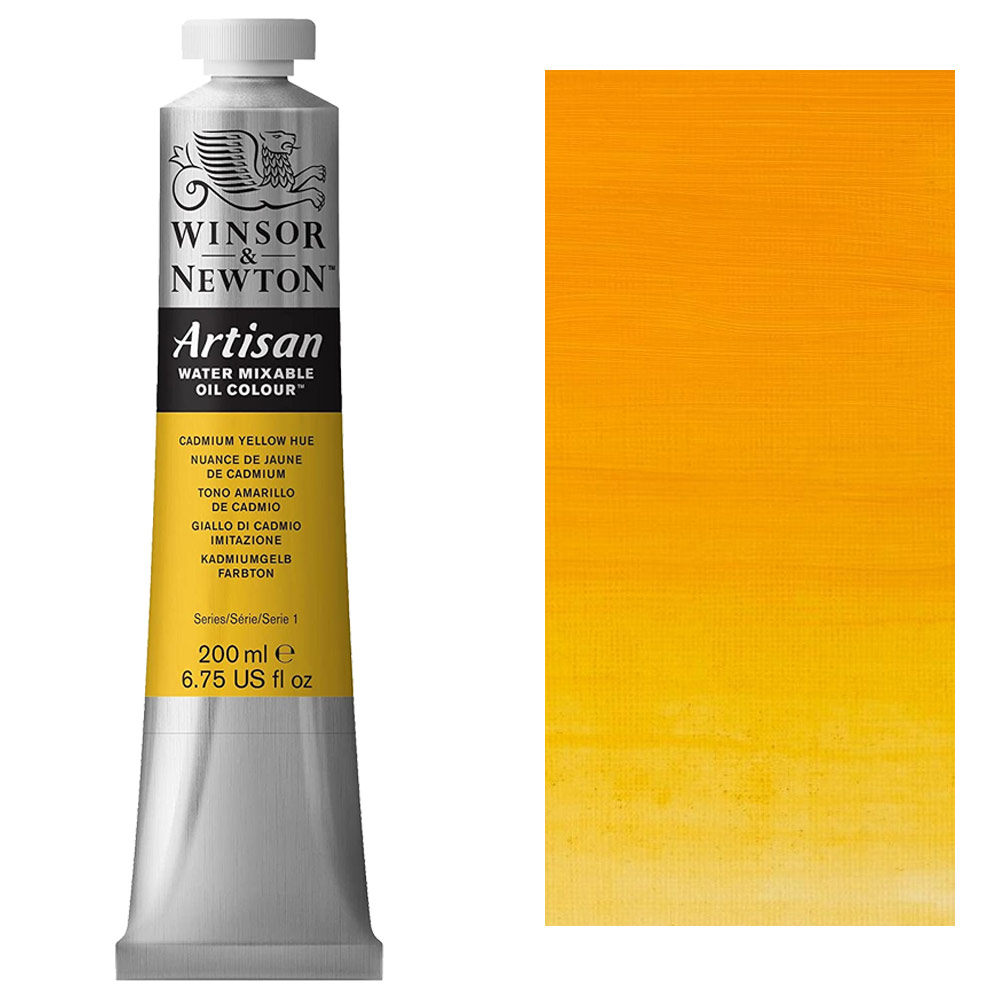 Winsor & Newton Artisan Water Mixable Oil 200ml Cadmium Yellow Hue