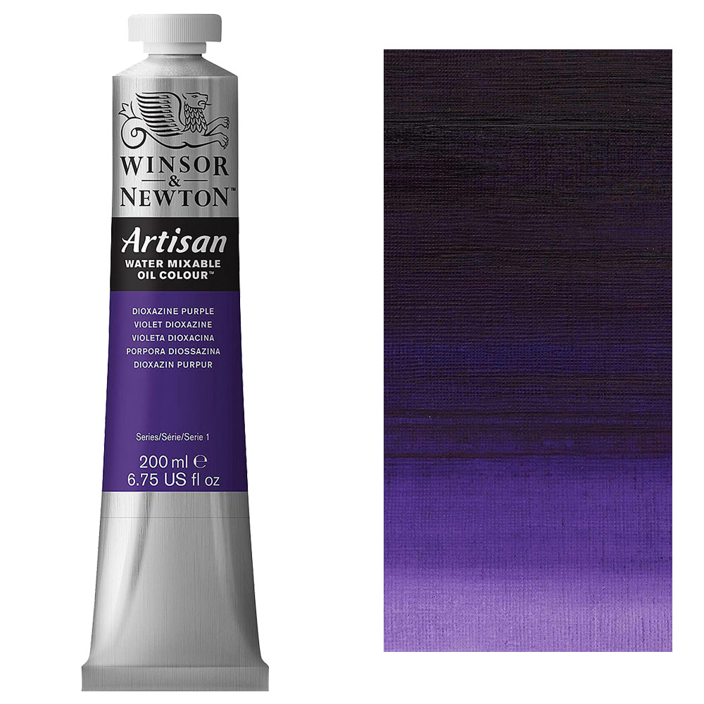 Winsor & Newton Artisan Water Mixable Oil 200ml Dioxazine Purple
