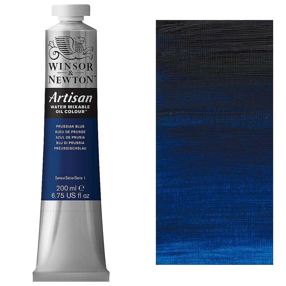 Winsor & Newton Artisan Water Mixable Oil 200ml Prussian Blue