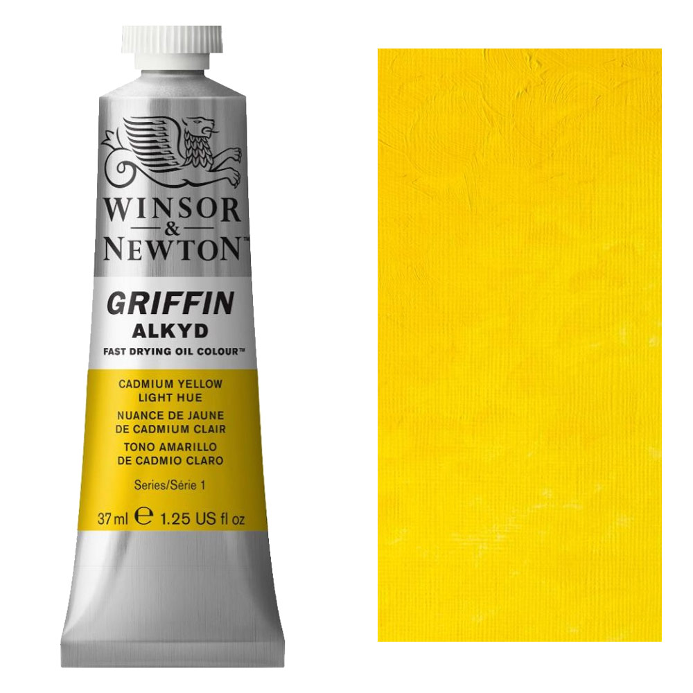 Winsor & Newton Griffin Alkyd 37ml Cadmium Yellow Light Hue