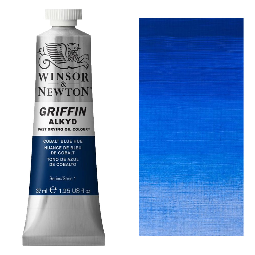 Winsor & Newton Griffin Alkyd 37ml Cobalt Blue Hue