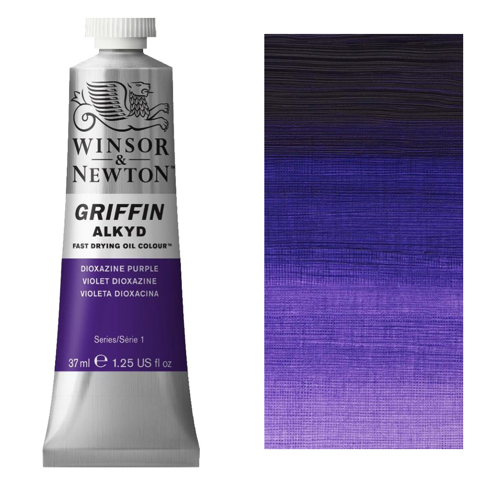 Winsor & Newton Griffin Alkyd 37ml Dioxazine Purple