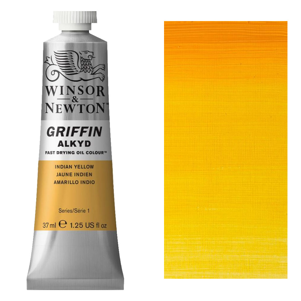 Winsor & Newton Griffin Alkyd 37ml Indian Yellow