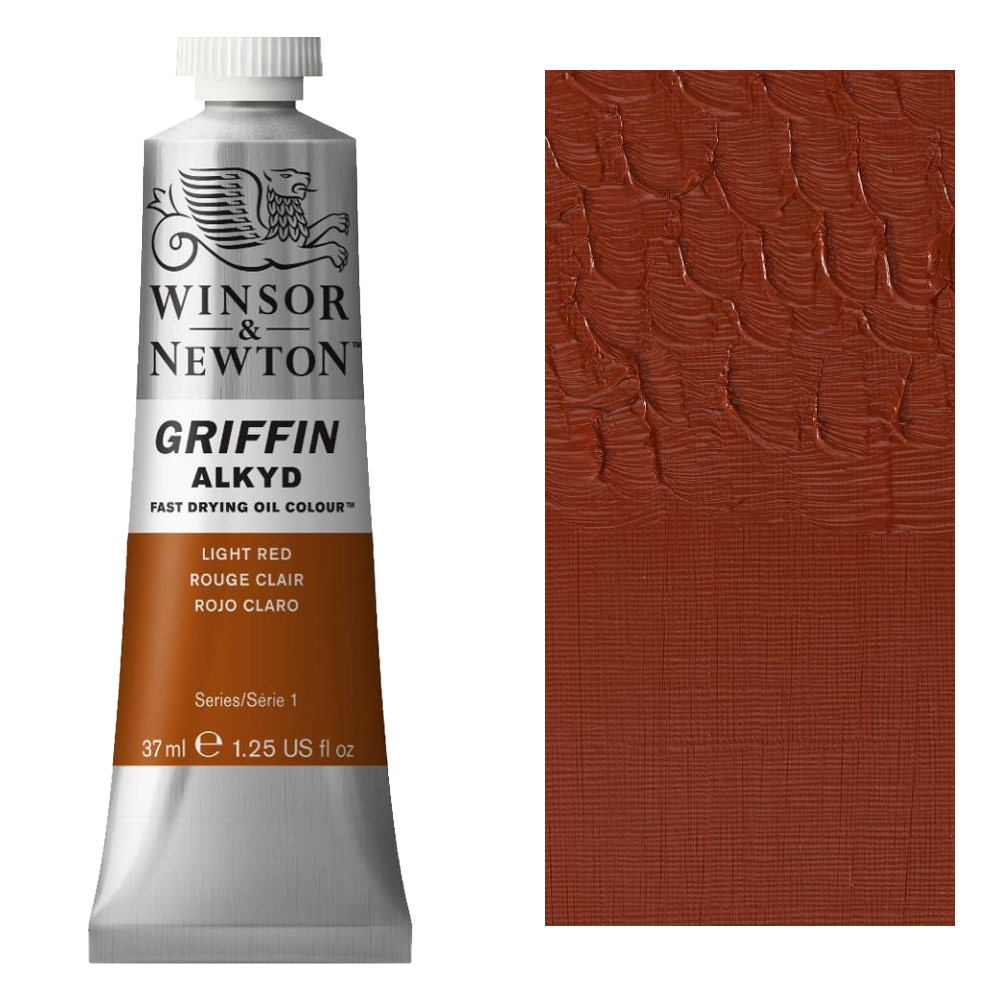 Winsor & Newton Griffin Alkyd 37ml Light Red