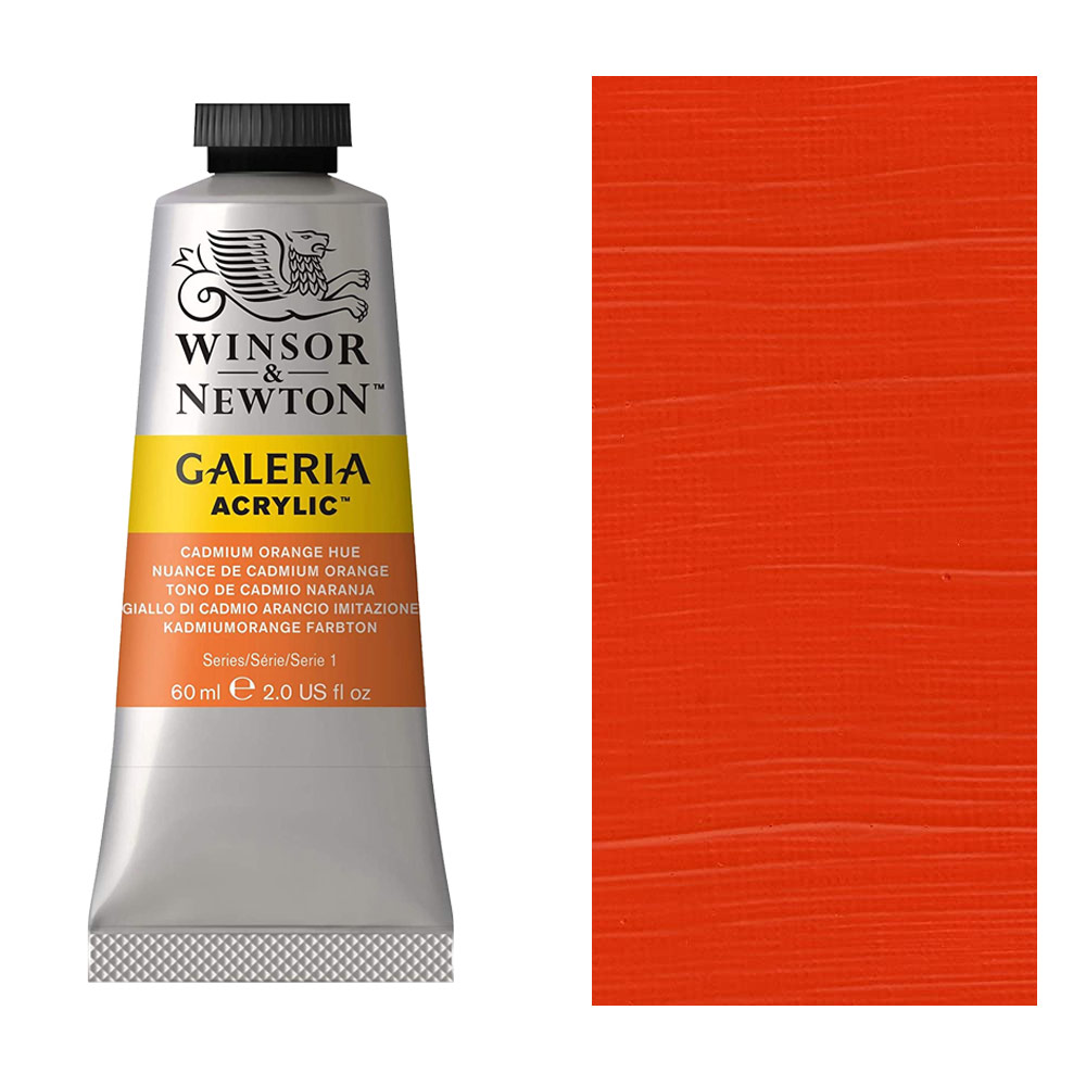Winsor & Newton Galeria Acrylic 60ml Cadmium Orange Hue