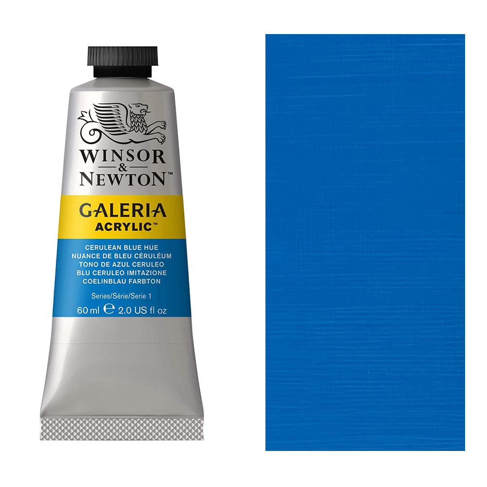 Winsor & Newton Galeria Acrylic 60ml Cerulean Blue Hue