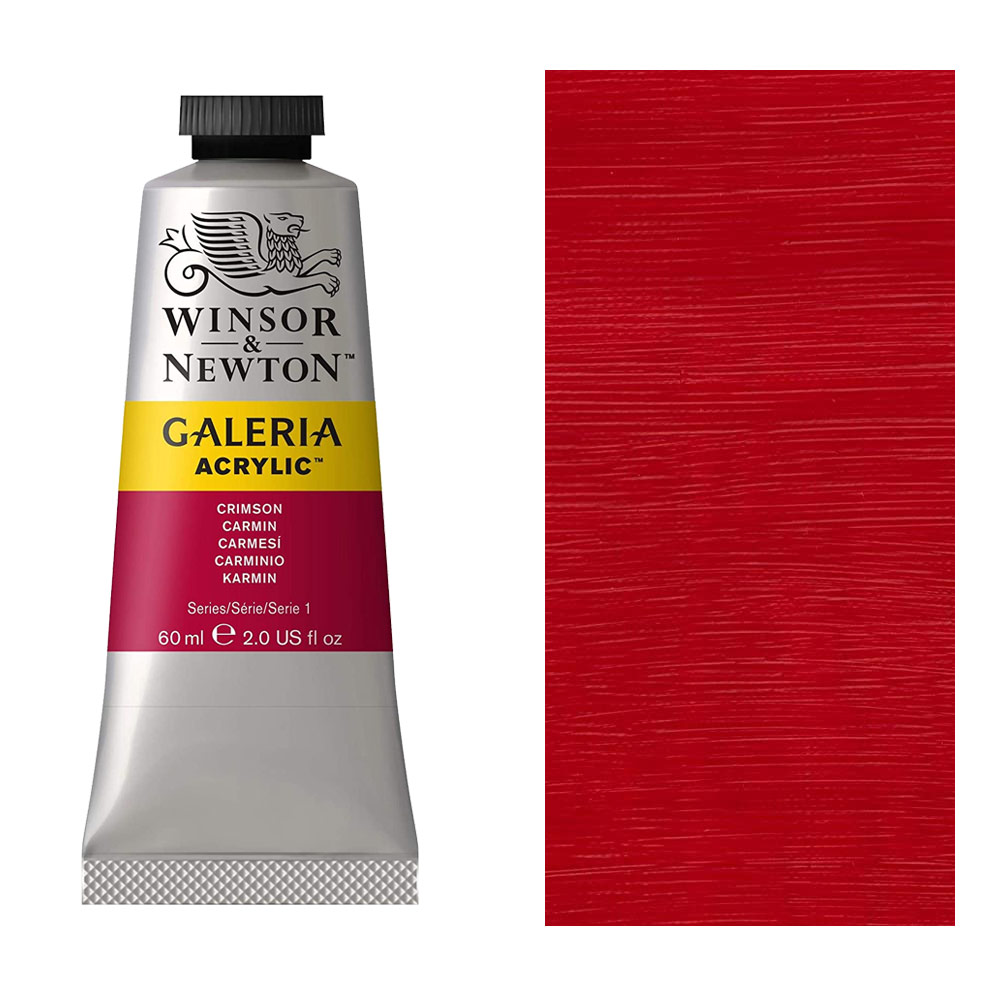 Winsor & Newton Galeria Acrylic 60ml Crimson