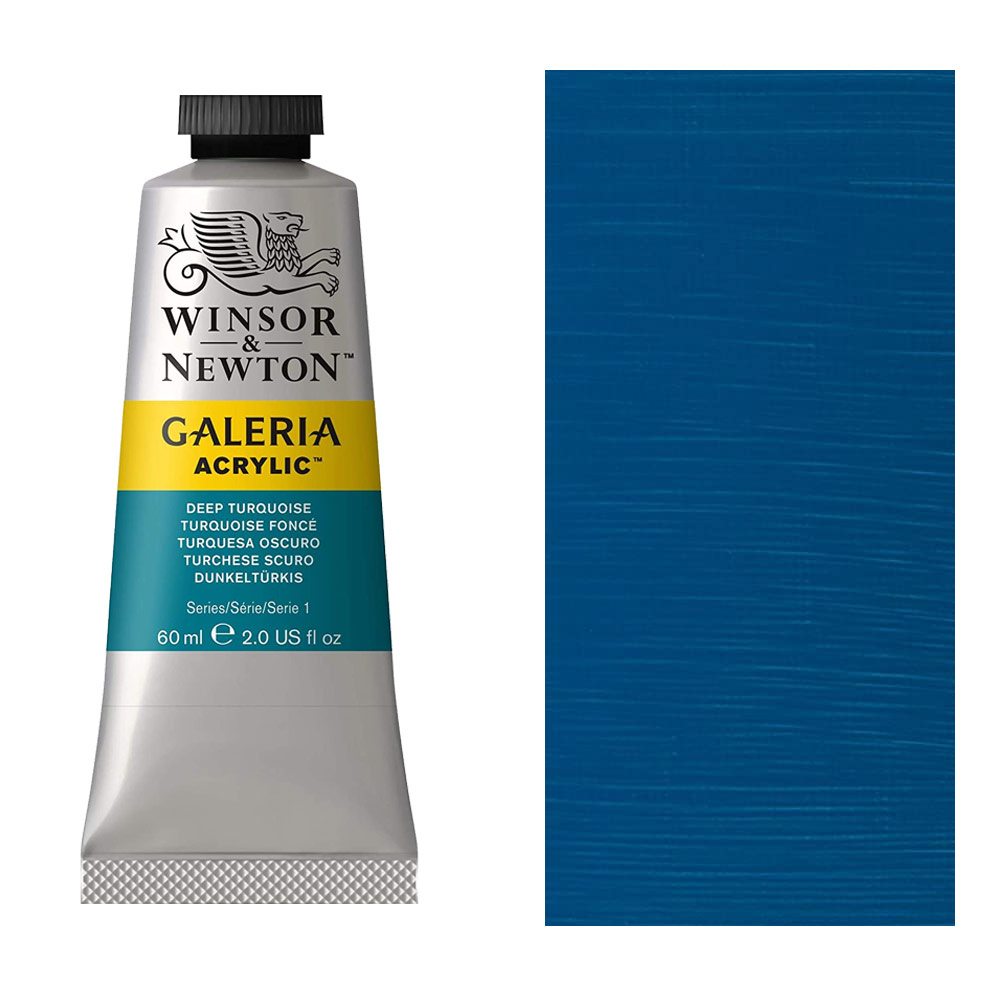 Winsor & Newton Galeria Acrylic 60ml Deep Turquoise