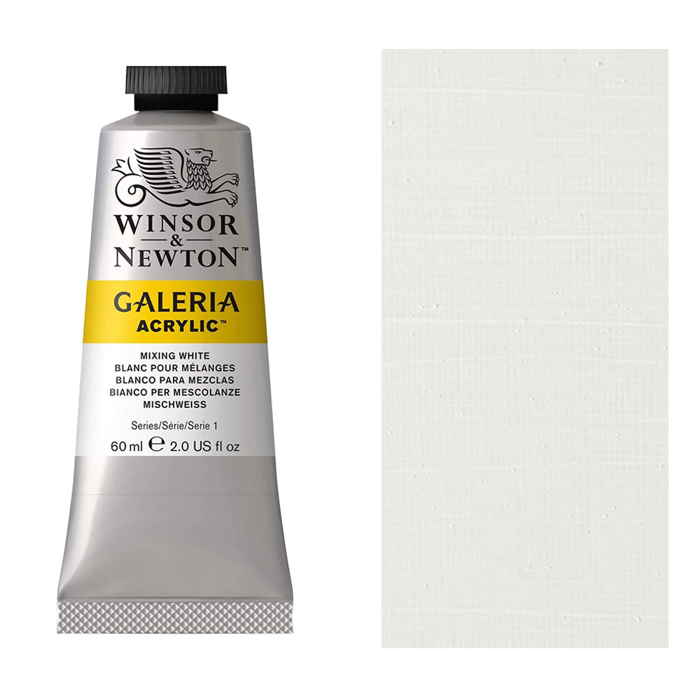 Winsor & Newton Galeria Acrylic 60ml Mixing White