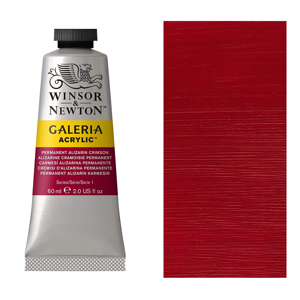 Winsor & Newton Galeria Acrylic 60ml Permanent Alizarin Crimson