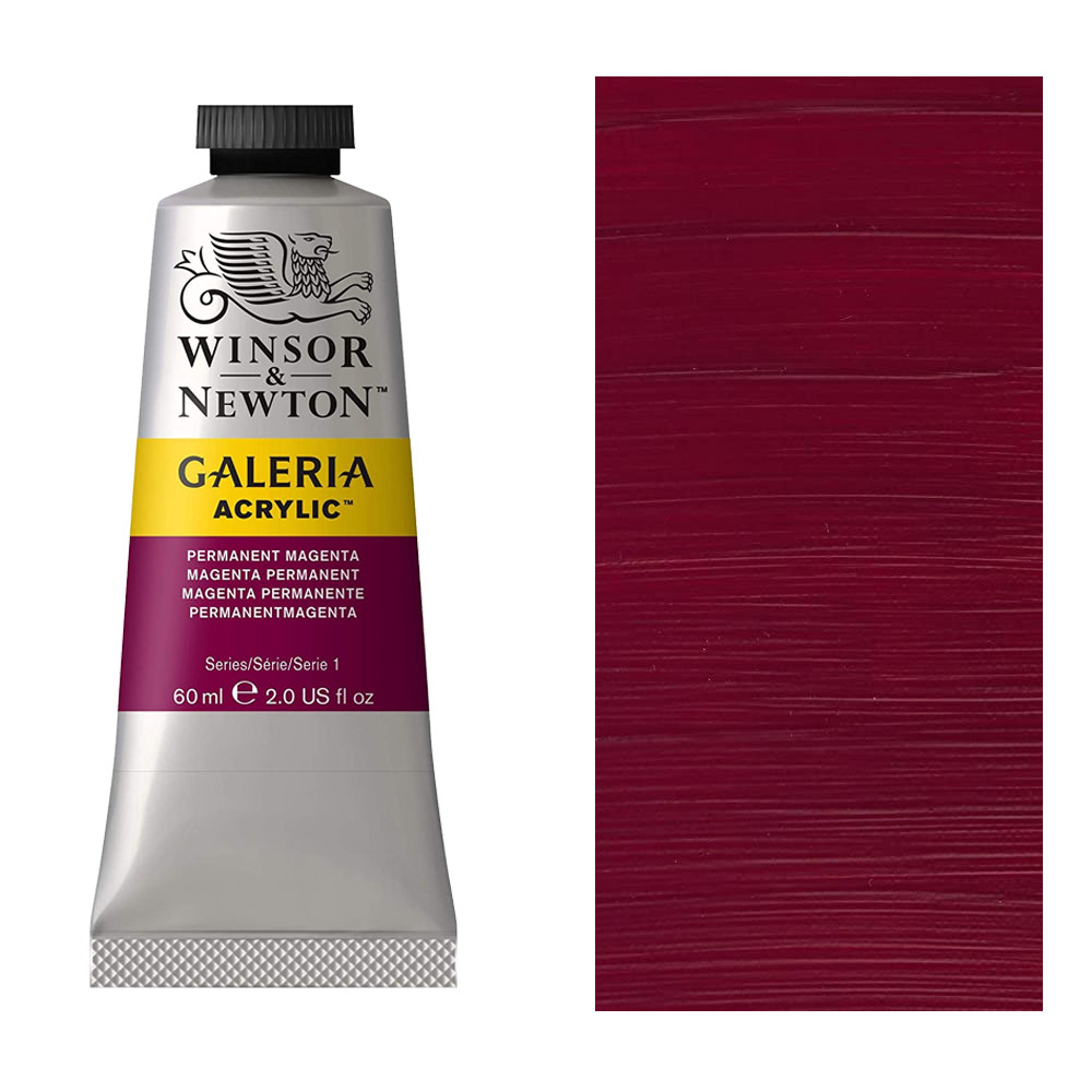 Winsor & Newton Galeria Acrylic 60ml Permanent Magenta