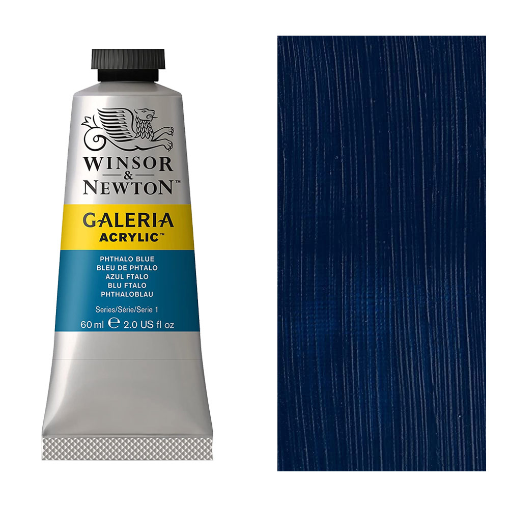 Winsor & Newton Galeria Acrylic 60ml Phthalo Blue