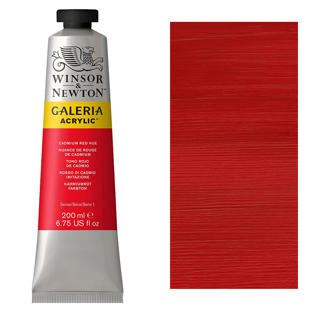 Winsor & Newton Galeria Acrylic 200ml Cadmium Red Hue
