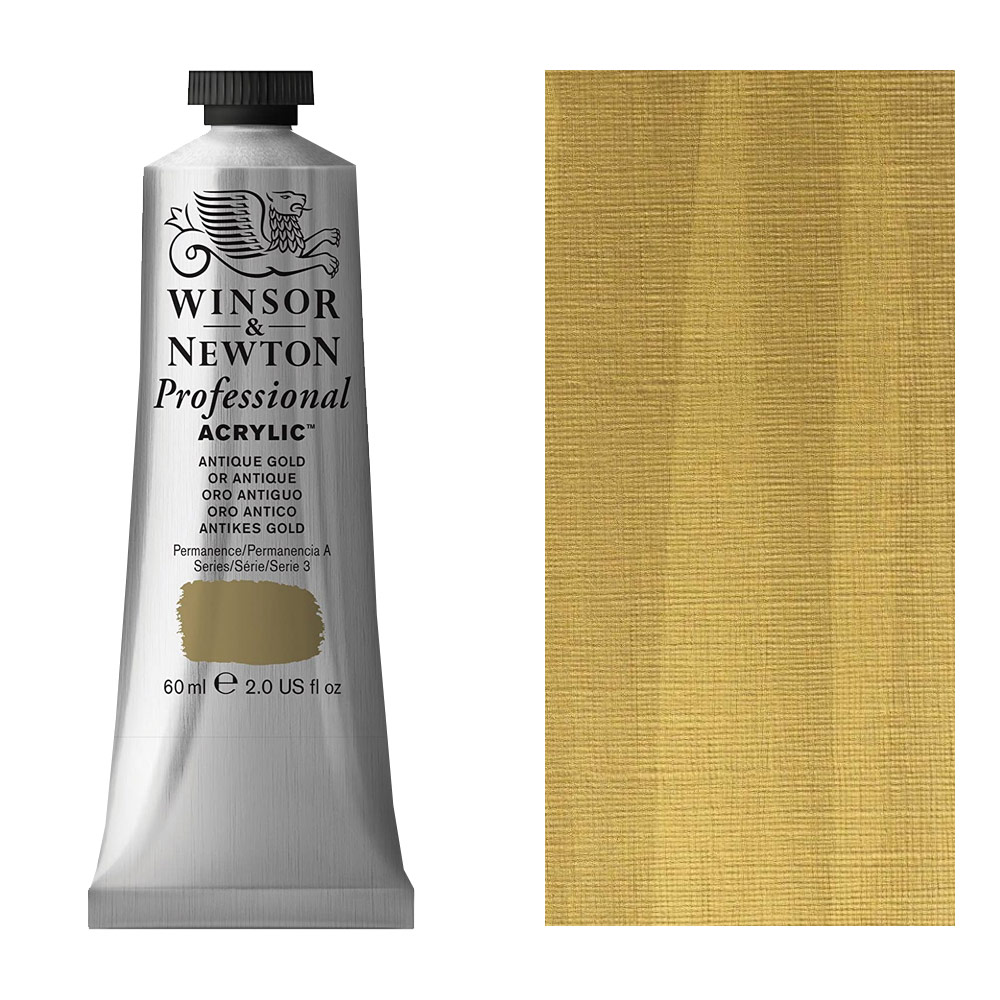 Winsor & Newton Professional Acrylic - Antique Gold 60 ml