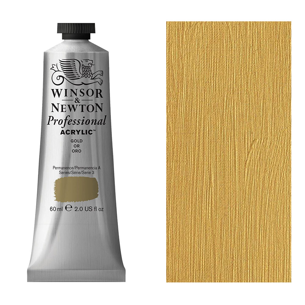 Winsor & Newton Professional Acrylic - Gold 60 ml