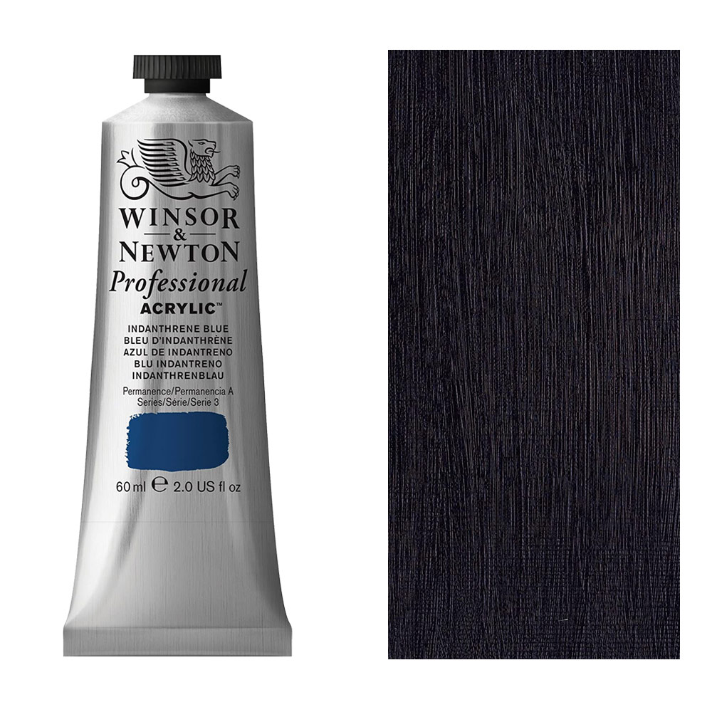 Winsor & Newton Professional Acrylic 60ml Indanthrene Blue