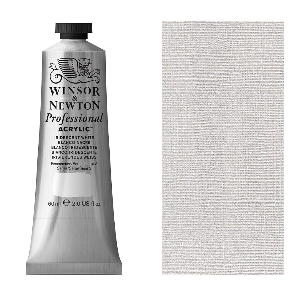 Winsor & Newton Professional Acrylic 60ml Iridescent White
