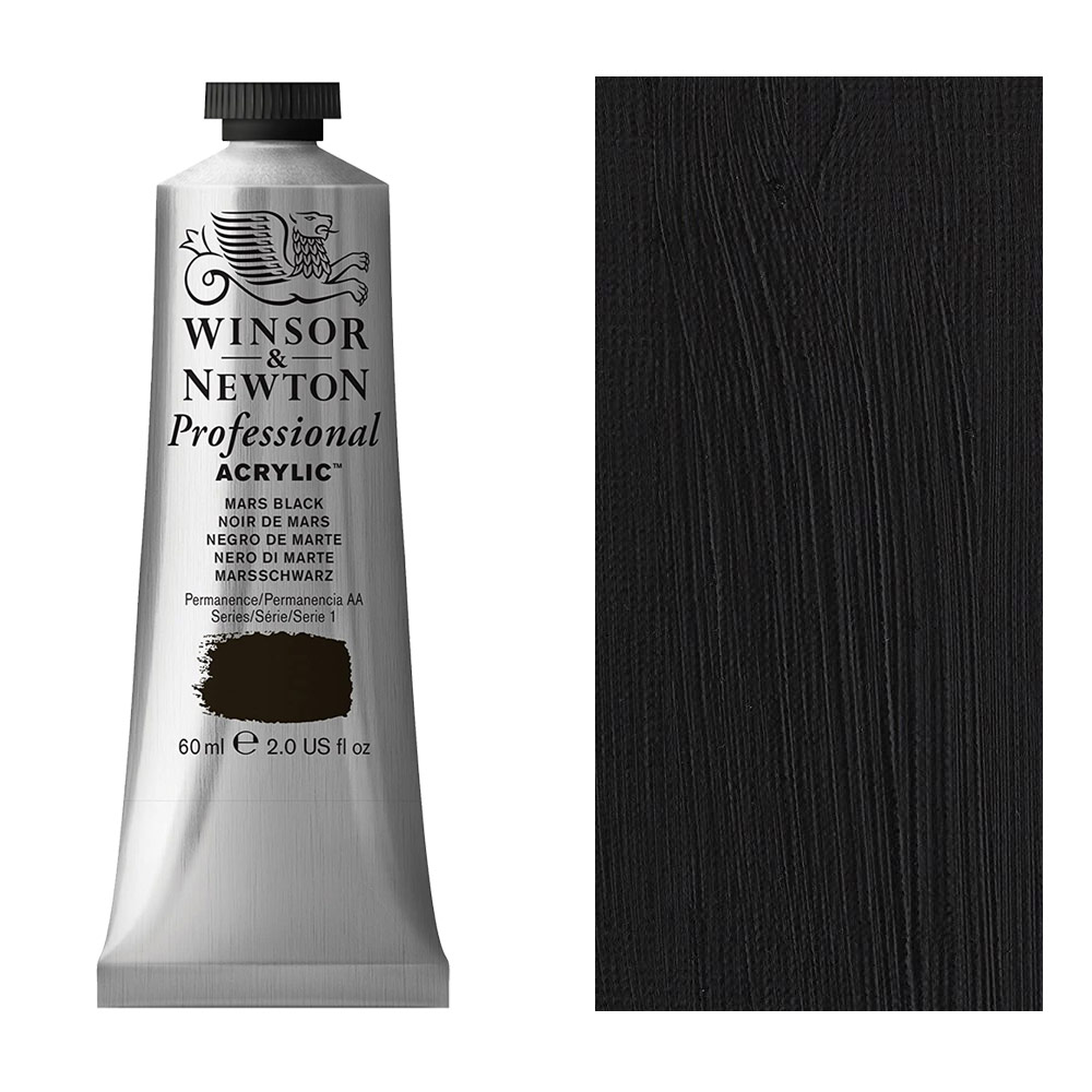 Winsor & Newton Professional Acrylic 60ml Mars Black