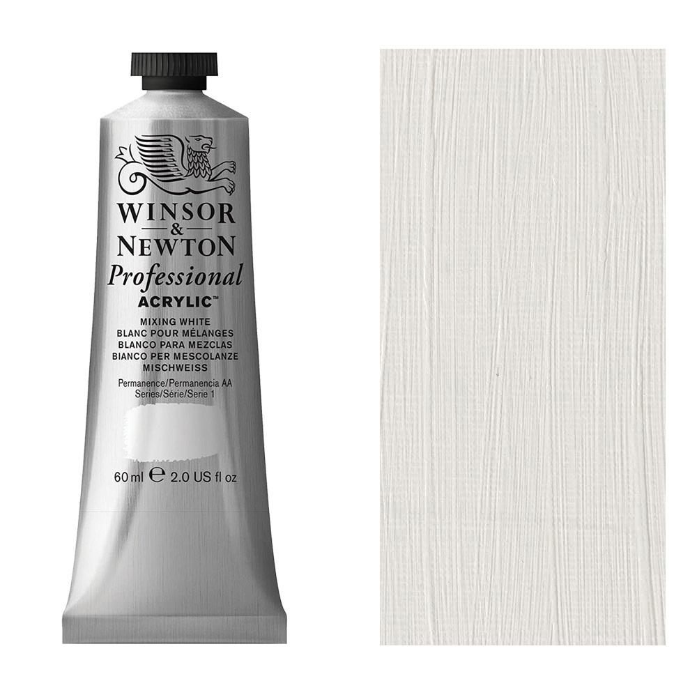 Winsor & Newton Professional Acrylic 60ml Mixing White