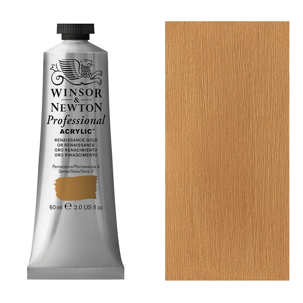 Winsor & Newton Professional Acrylic 60ml Renaissance Gold