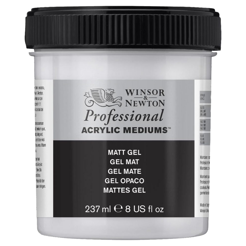 Winsor & Newton Professional Acrylic Matt Gel 237ml