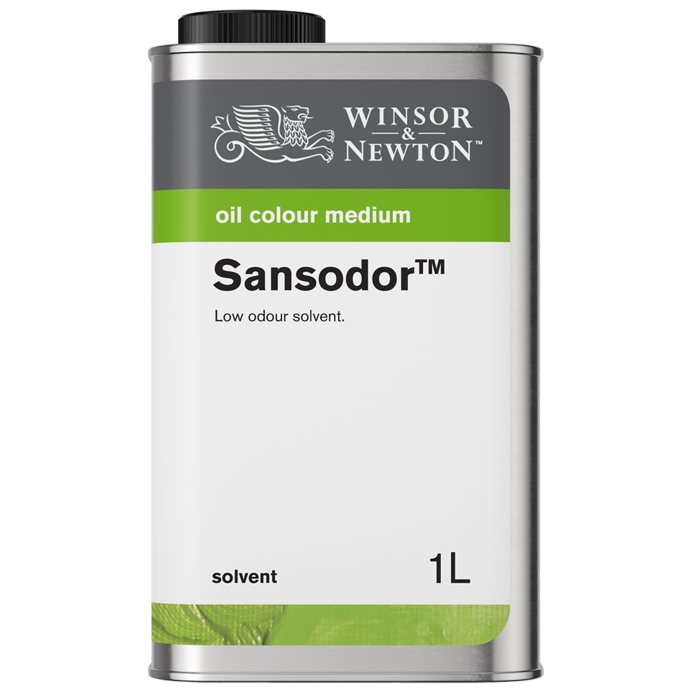 Winsor & Newton Oil Colour Medium Sansodor Low Odor Solvent 1 Liter