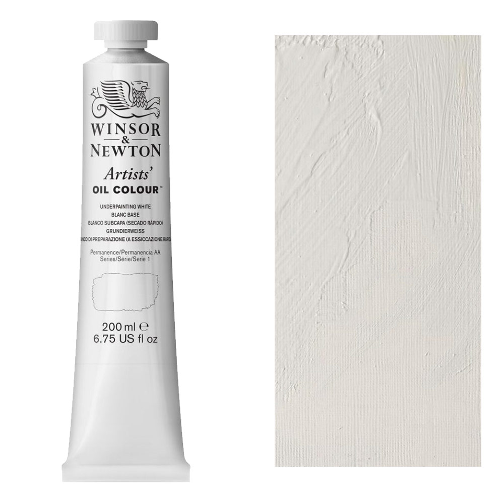 Winsor & Newton Artists' Oil Colour 200ml Underpainting White