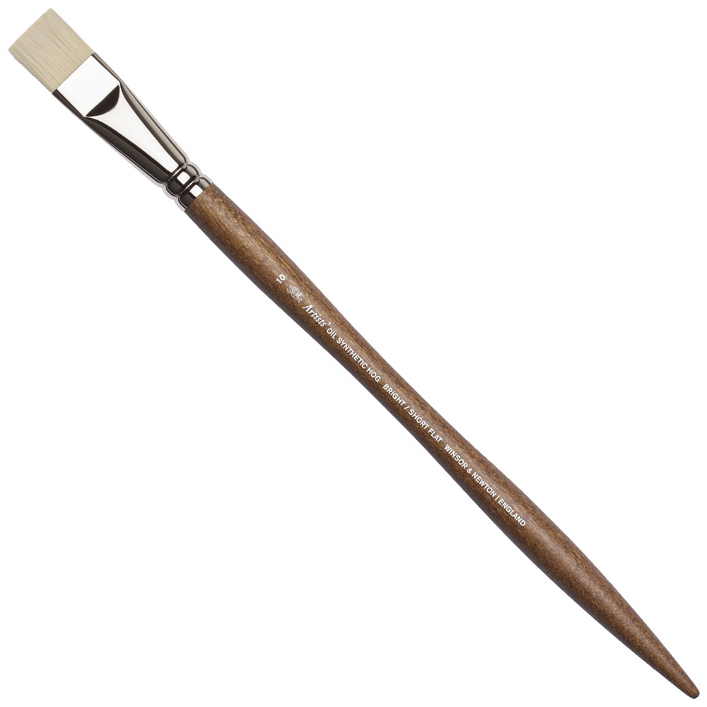 Winsor & Newton Artists' Oil Synthetic Hog Brush Bright #10