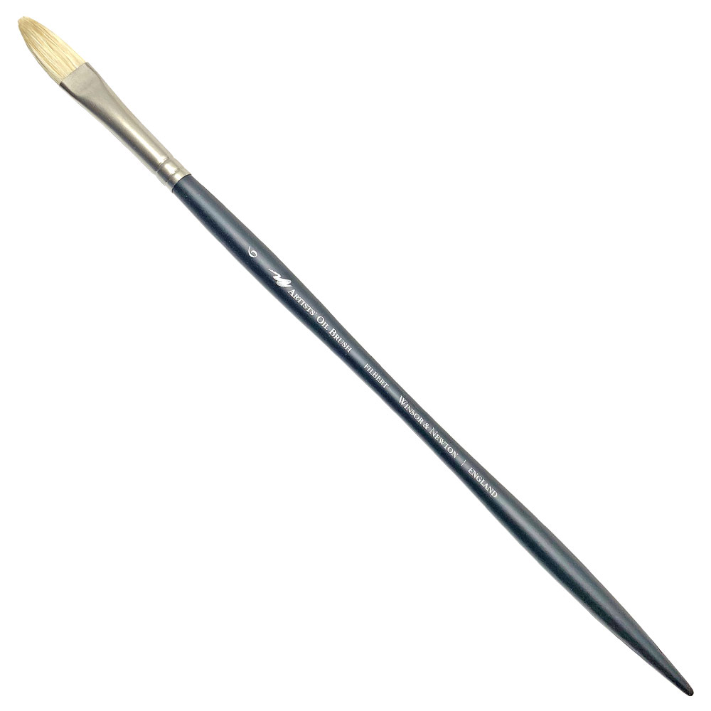 Winsor & Newton Artists' Oil Chungking Hog Bristle Brush Filbert #6