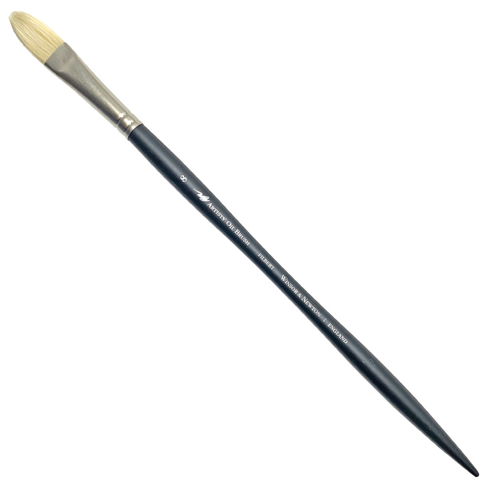 Winsor & Newton Artists' Oil Chungking Hog Bristle Brush Filbert #8