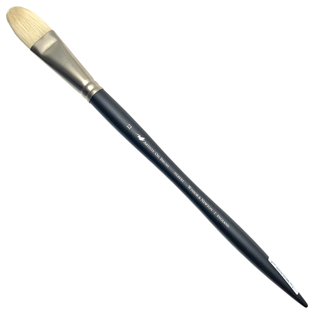 Winsor & Newton Artists' Oil Chungking Hog Bristle Brush Filbert #12