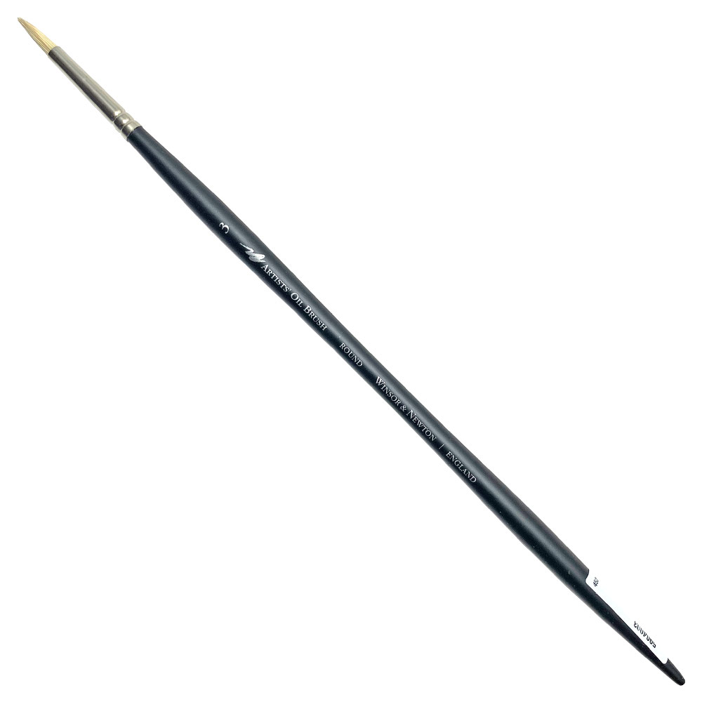 Winsor & Newton Artists' Oil Chungking Hog Bristle Brush Round #3