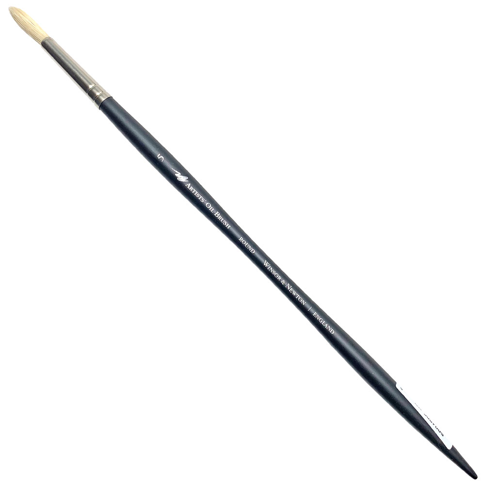 Winsor & Newton Artists' Oil Chungking Hog Bristle Brush Round #5