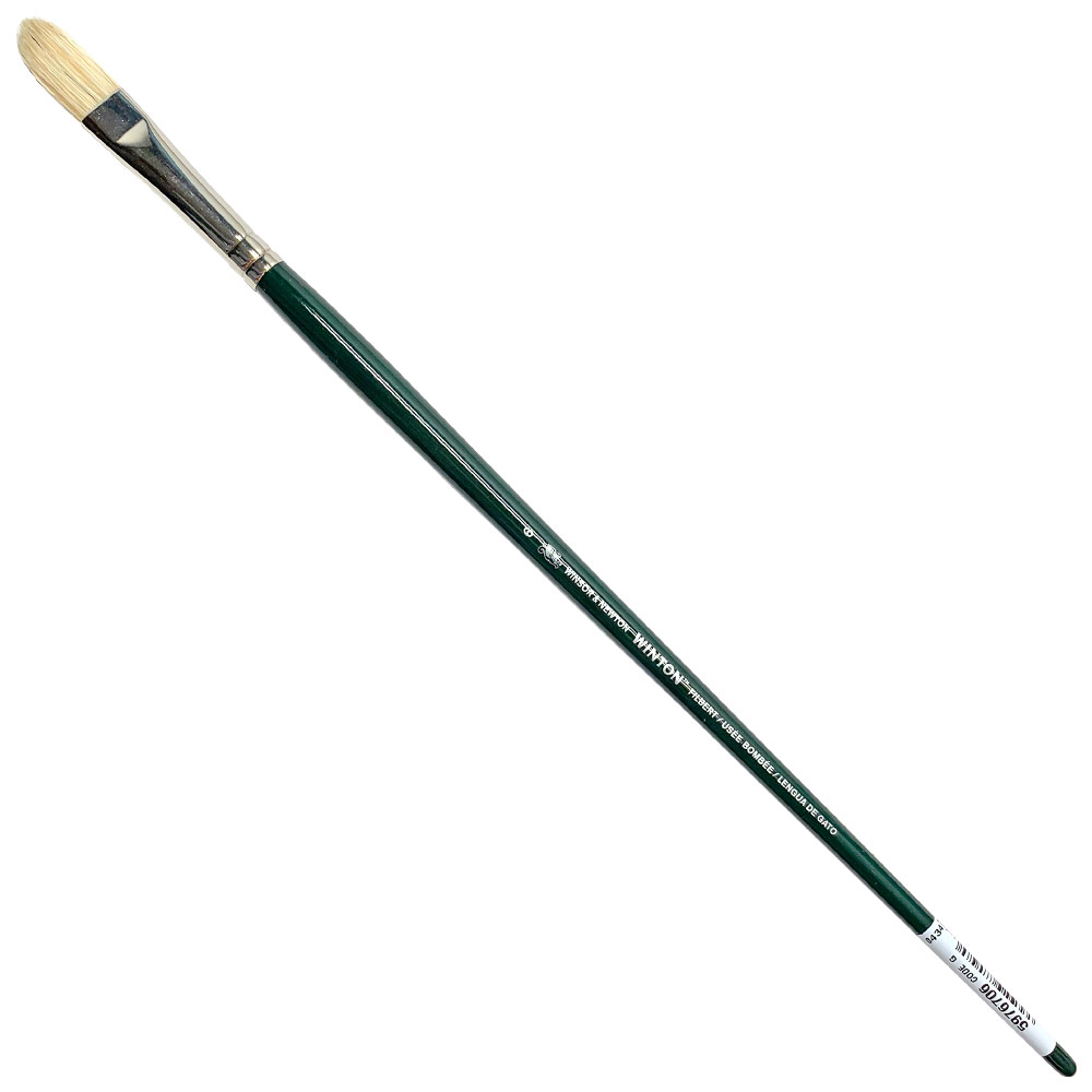 Winsor & Newton Winton Hog Bristle Brush Filbert #6