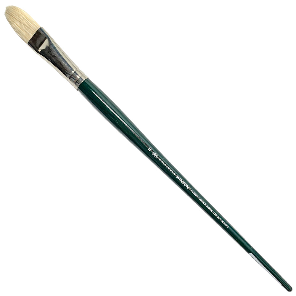 Winsor & Newton Winton Hog Bristle Brush Filbert #10