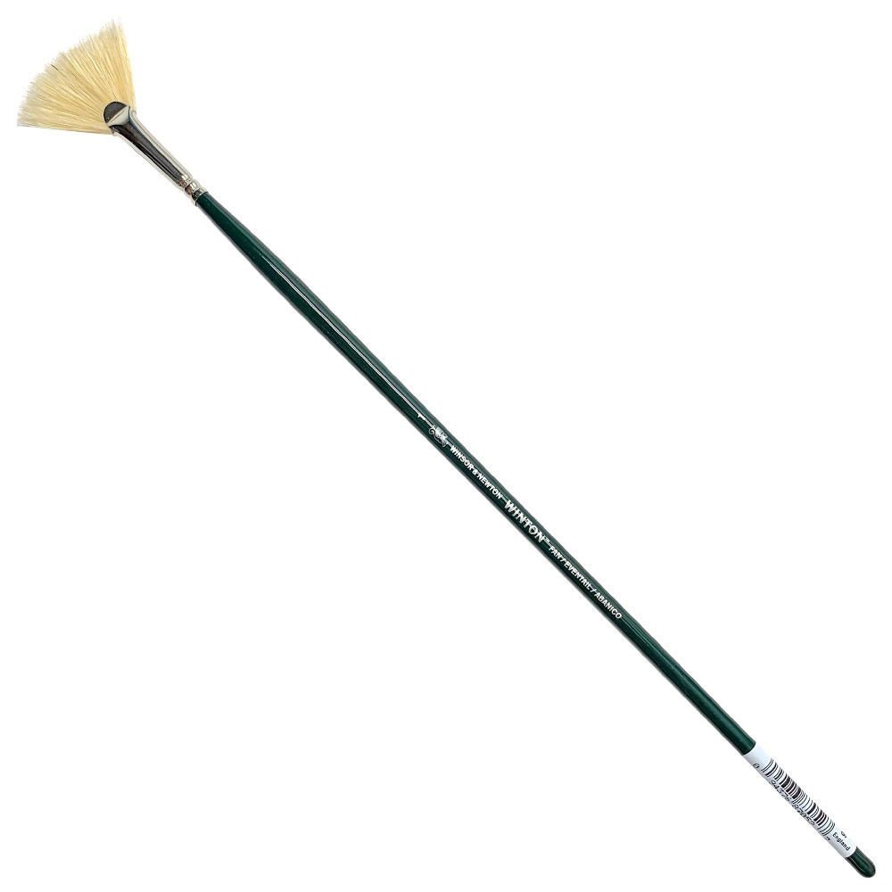 Winsor & Newton Winton Hog Bristle Brush Fan #