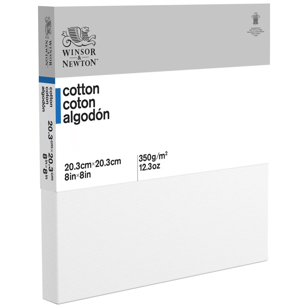 Winsor & Newton Classic 12.3oz Cotton Canvas 3/4" Trad. 8"x8"