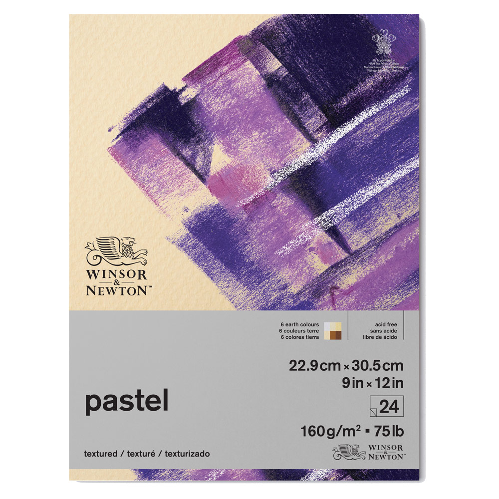 Winsor & Newton Pastel Textured Pad 9"x12" Earth Colours