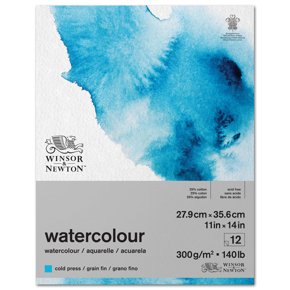 Winsor & Newton Classic Watercolour Pad 140lb 10"x14" Cold Press