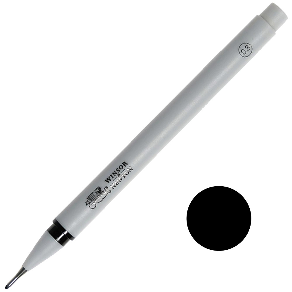 Winsor & Newton Fineliner Pen 0.8mm Black