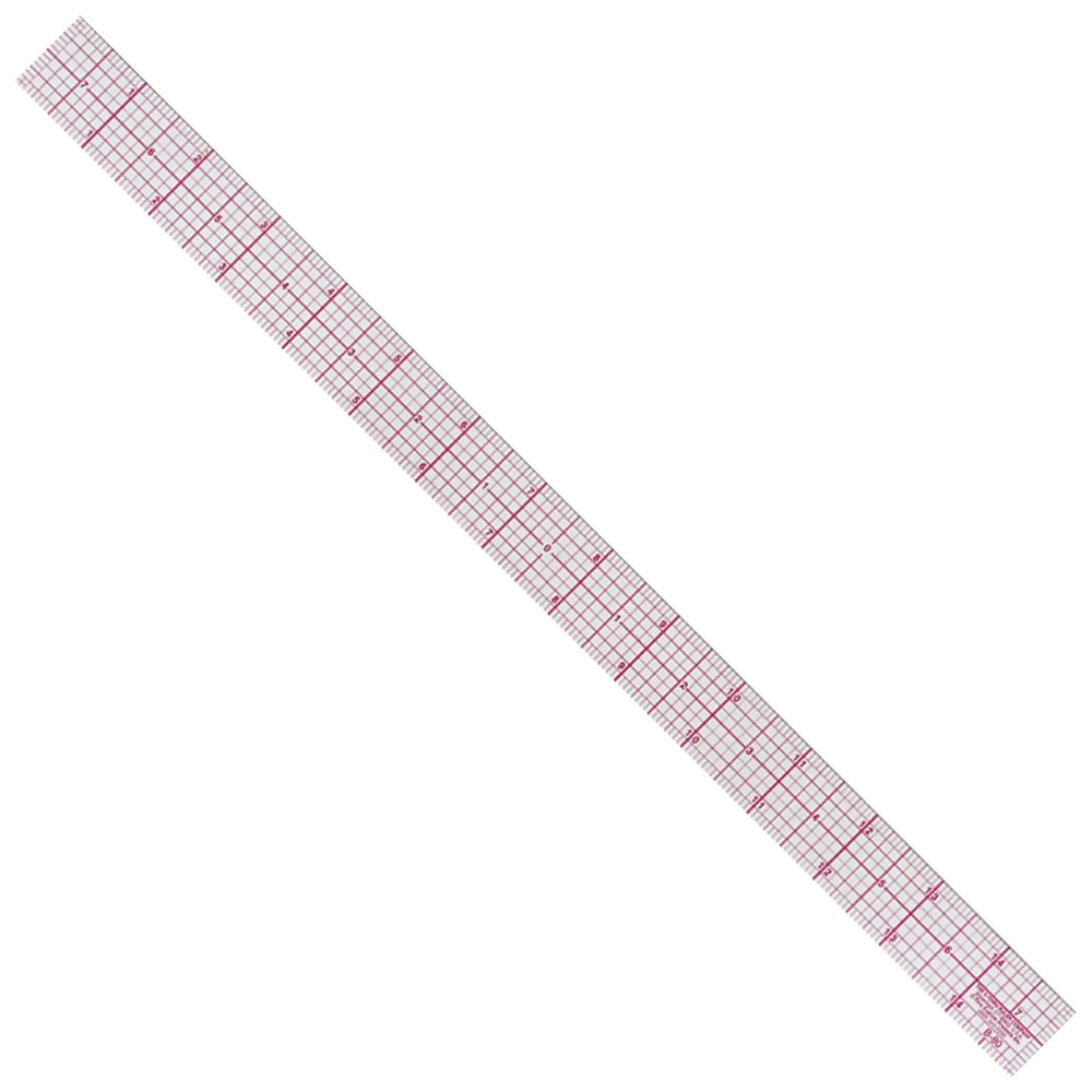 8ths Graph Beveled Ruler 1" x 15"