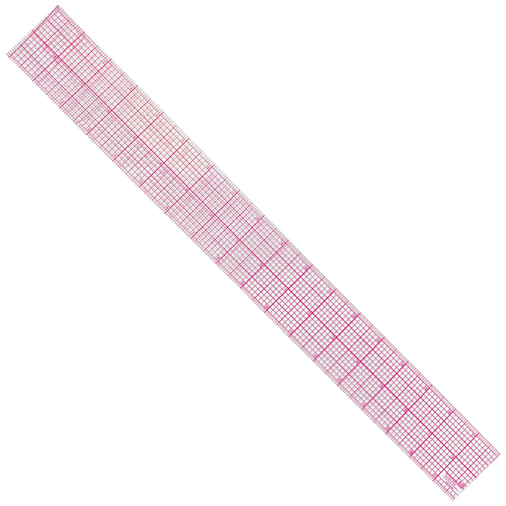8ths Graph Beveled Ruler 2" x 18"