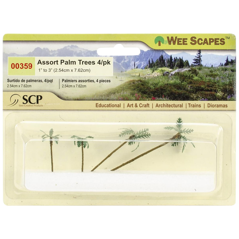 Simi Creative Wee Scapes Palm Tree 1" - 3"