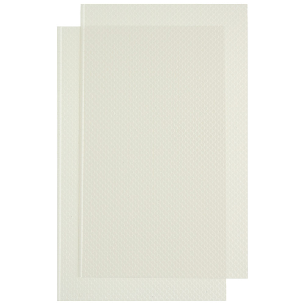 Simi Creative Wee Scapes Styrene Pattern Sheet 2 Pack 7.5"x12" Scallop Tile